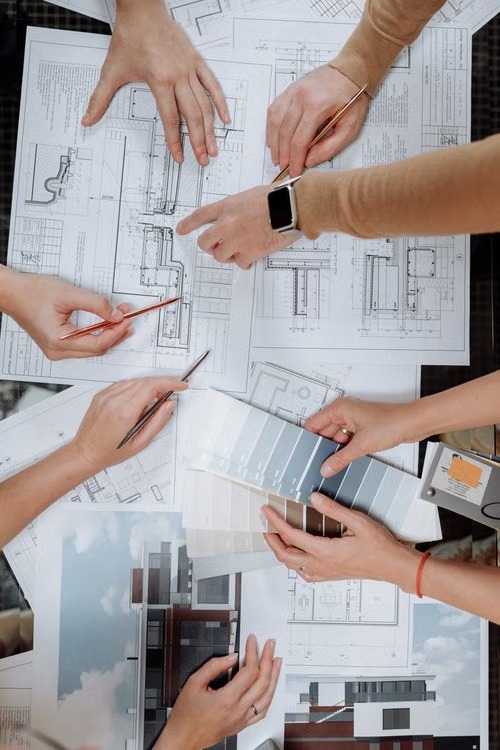 Análise de plantas e materiais — architectural plans and materials